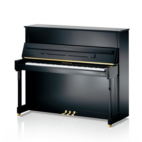 Bechstein B124 Imposant laqué noir