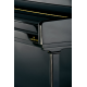 C. Bechstein 124 Elégance laqué noir détail